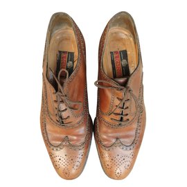 A. Testoni Richelieu Scarpe Richelieu Uomo Pelle Marrone