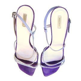 Jaime Mascaro Sandalen aus Leder Lila 38