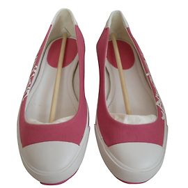 Ballerine Calvin Klein Rosa in Tessuto e Gomma