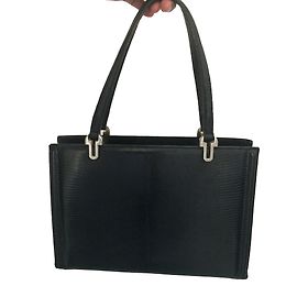 Lancel borsa in pelle di lucertola vintage