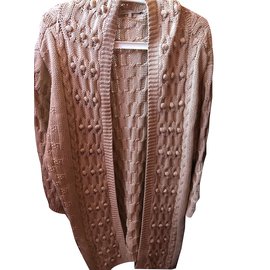 Gerard Darel Strickweste aus Baumwolle Beige