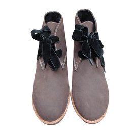 Botines Paul Smith Joril Marrón Oscuro Piel de Ciervo