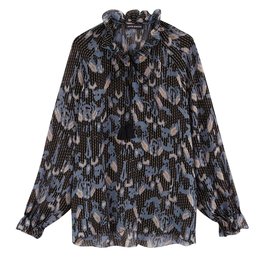 Blusa Antik Batik Ceres estampada de viscosa
