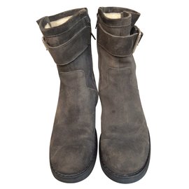 Stivaletti Free Lance Biker 7 Small Geronimo Marrone Scuro