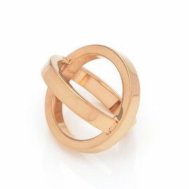 Hermès Cosmos Schalring in goldenem Permabrass