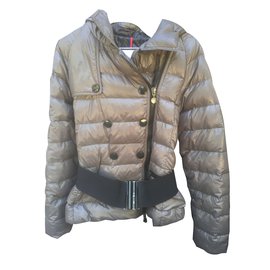 Chaqueta Moncler Gris de Algodón Talla 2