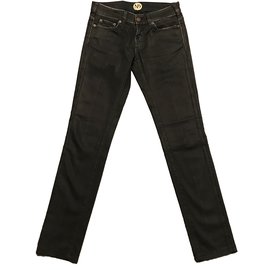 Jeans Slim Notify Negro Recubierto