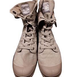 Palladium Sneakers Khaki Cloth