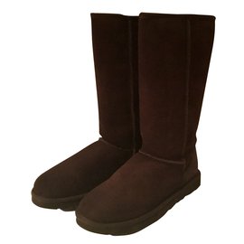 Stivali Ugg Classic Tall Scamosciati Cioccolato