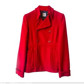 Red Valentino Jacke Rot Grösse 42