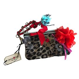 Pochette Lanvin For H&M in tessuto multicolore