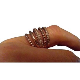 Swarovski Ring vergoldet mit Kristallen Größe 50