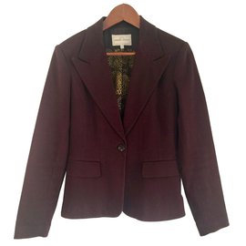 Armand Ventilo Kurze Jacke Dunkelrot Baumwolle