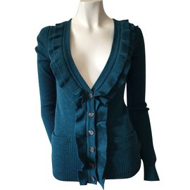 Banana Republic Wolljacke Grün S