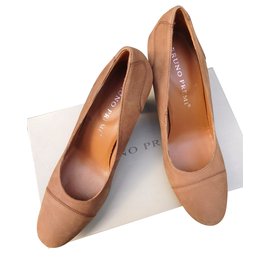 Décolleté Bruno Premi in pelle caramello 36 - Autre Marque
