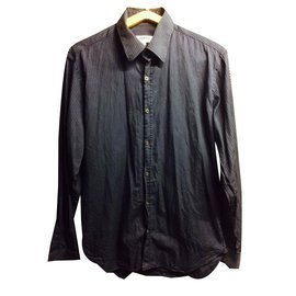 Camicia Sonia Rykiel in cotone blu navy taglia 42