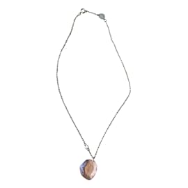 Collana Les Nereides Catena d'Oro con Pietra di Rugiada Nude