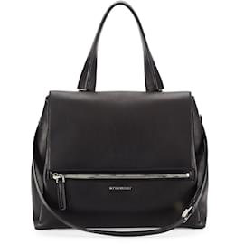 Borsa a mano Givenchy Pandora Pure in pelle nera