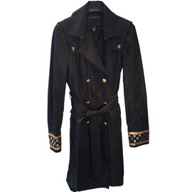 Roberto Cavalli Trenchcoat Schwarz