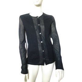 Cárdigan Helmut Lang de algodón negro