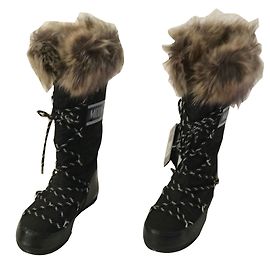 Autre Marque Moon Boots Schwarz