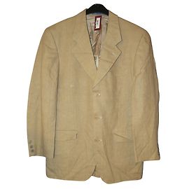 Chaqueta Kenzo de lino beige talla 46