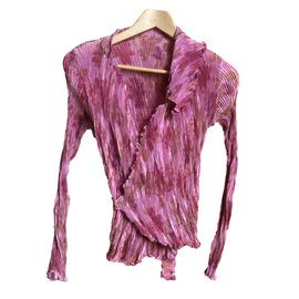 Autre Marque Ganteb's Plissierte Bluse Rosa