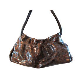 Borsa a spalla La Bagagerie in pelle nera