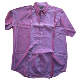 Camicia Polo Ralph Lauren in cotone viola Taglia L