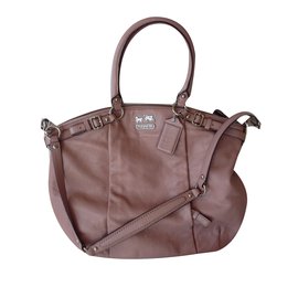 Borsa a mano Coach Madison in pelle rosa