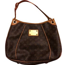 Louis Vuitton Galliera PM Borsa a mano in pelle marrone