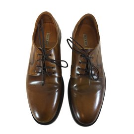 Paul & Joe Scarpe stringate in pelle color caramello