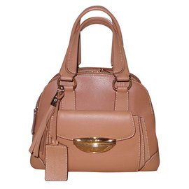 Lancel ADJANI Borsa a mano in pelle caramello