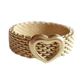 Anillo flexible Tiffany & Co Somerset en oro amarillo 18k talla 55