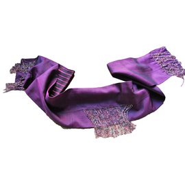 Etro Seidengürtel mit Steinen