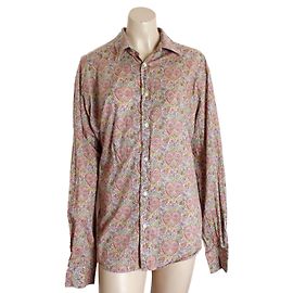 Blusa de Algodão Paisley Rosa Essentiel Antwerp