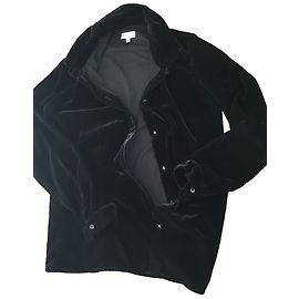 Claudie Pierlot Samthemd Schwarz