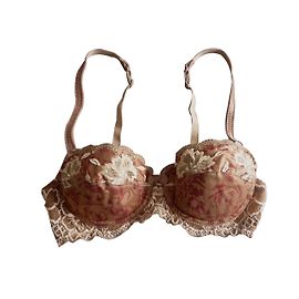 Autre Marque ANTINÉA Underwired Bra Brown Lace 85B