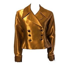 Lolita Lempicka Jacket Golden Viscose