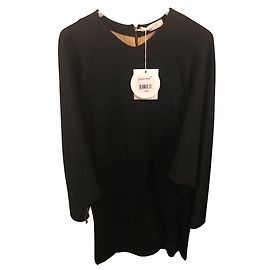 Vestido Chloé de lana negra