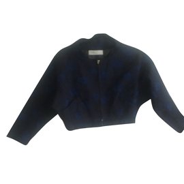 Blaue Brokatjacke von Toga Archives