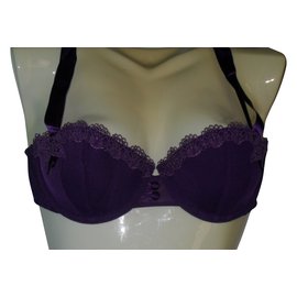 Autre Marque Sujetador Charlott' Lingerie encaje morado 90B
