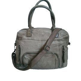 Nat & Nin Borsa Macy in Pelle Color Acacia