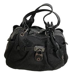 Borsa Love Moschino nera in tela