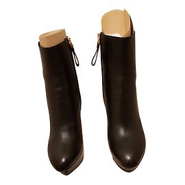 Botines Sergio Rossi de piel negra