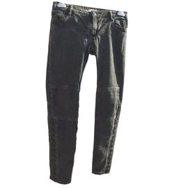Vaqueros Slim Maje Grises de Algodón