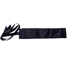 Ceinture Yves Saint Laurent en tissu noir