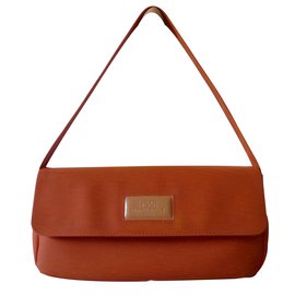 Autre Marque Borsa baguette Marc Labat Arancio