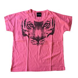 American Retro Polo aus Baumwolle Rosa
