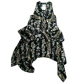 Antik Batik Multicolored Silk Asymmetrical Dress